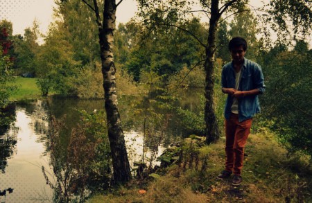That's me, aan de rand van ons Center Parks Cottage ;)